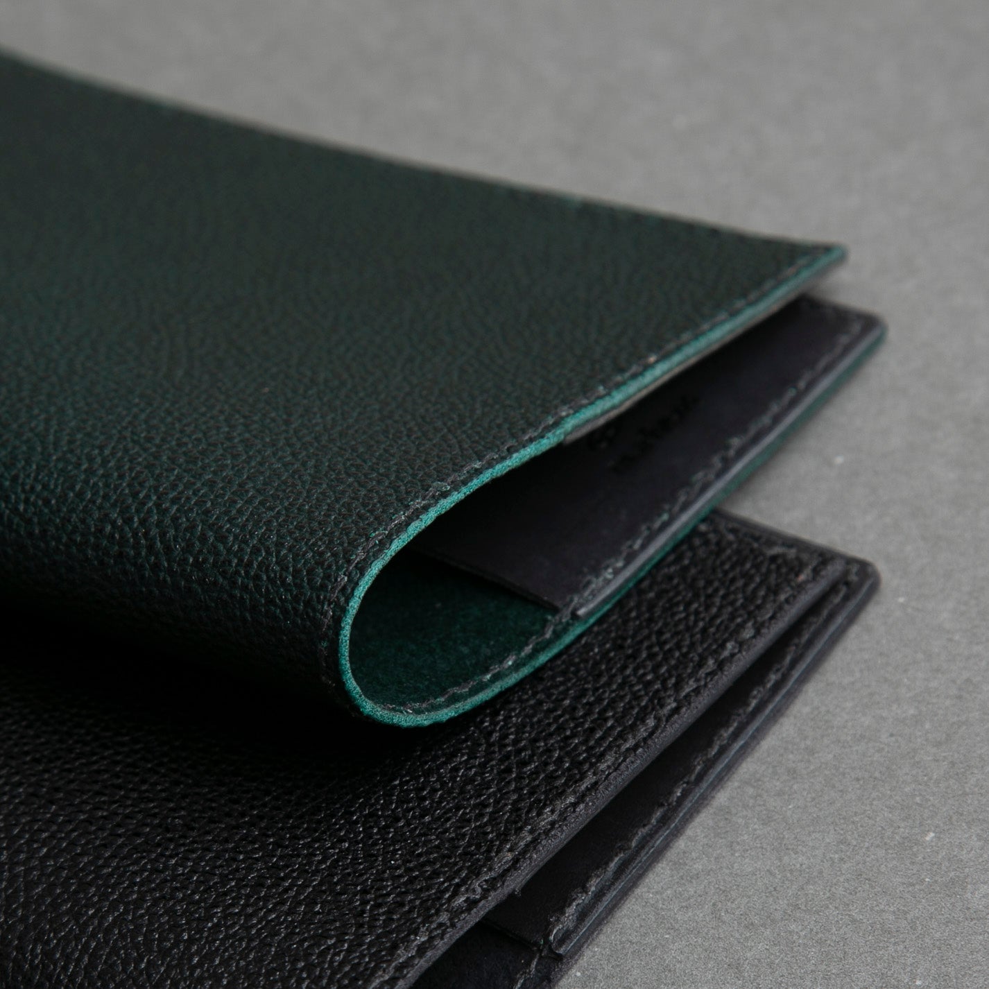 牛革ブックカバー | 黒桟革 | MamiMade