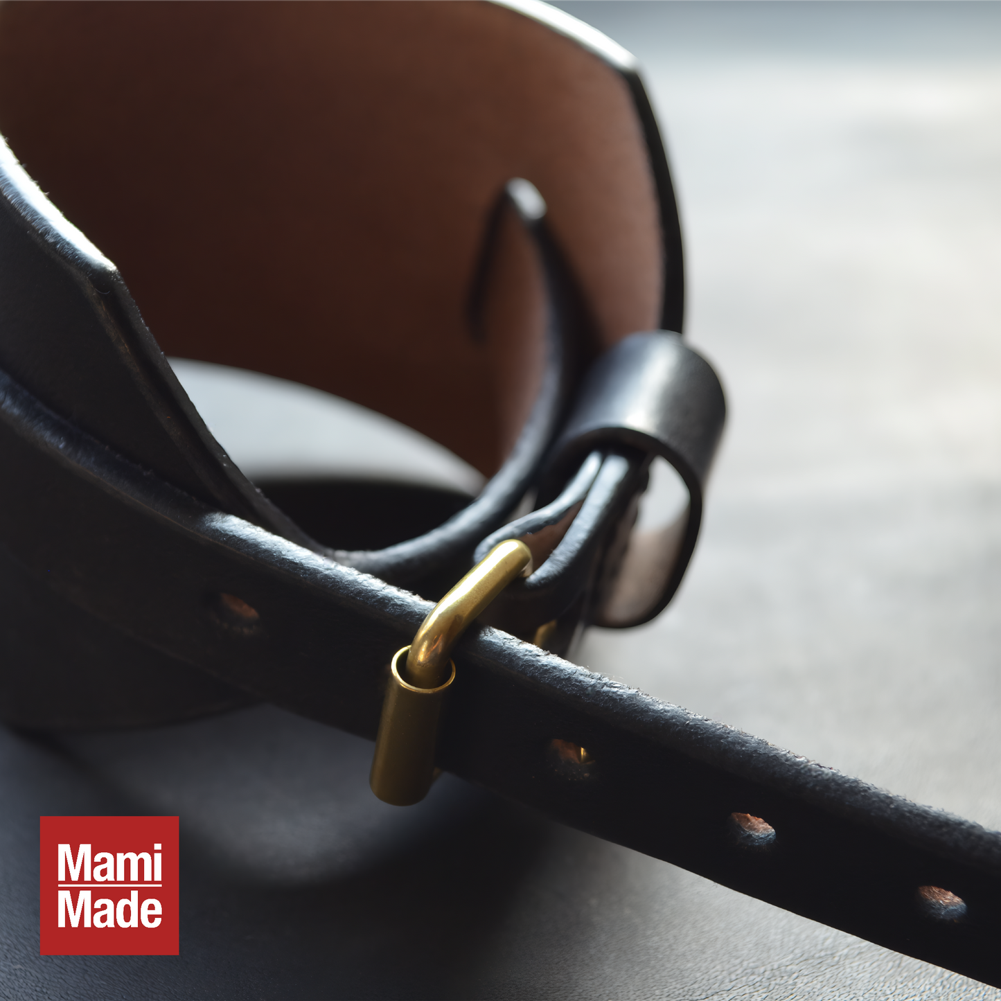 レザーブレスレット|本革|牛革|バングル|日本製|MamiMade