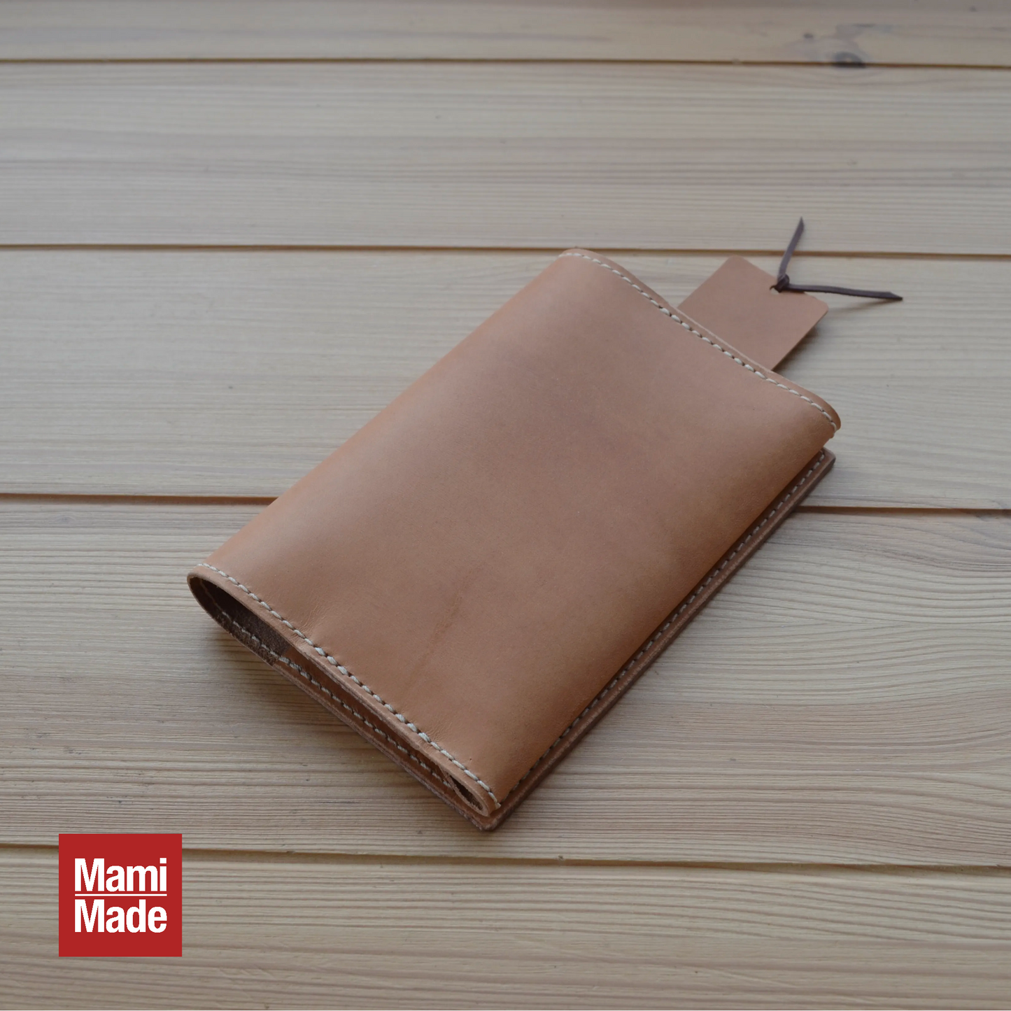 本革ブックカバー 文庫本サイズ|イタリアンレザー エルバマット ナチュラル