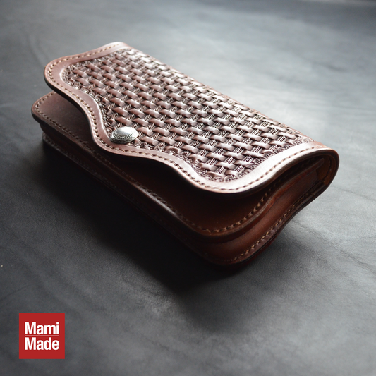 【新作】ベルトループ付き本革スマホケース｜S・M・Lサイズ対応オーダーメイド