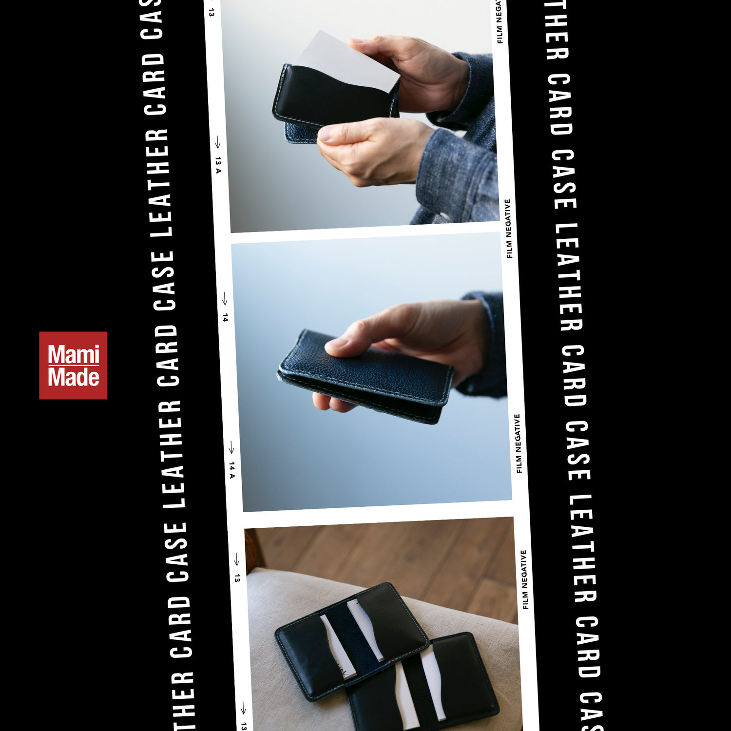 本革名刺入れ|MamiMade