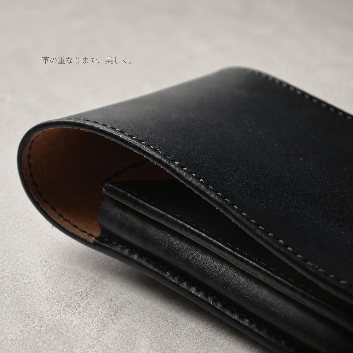 本革スマホホルダー｜ベルトループ・Dカン付き・オーダーメイド対応｜日本製・手縫い