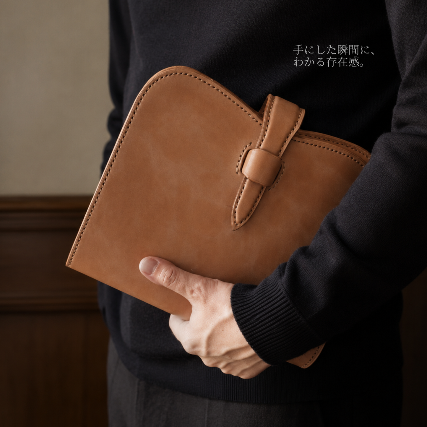 システム手帳 A5｜国産牛ヌメ革・一枚革仕立て|育てる革の物語
