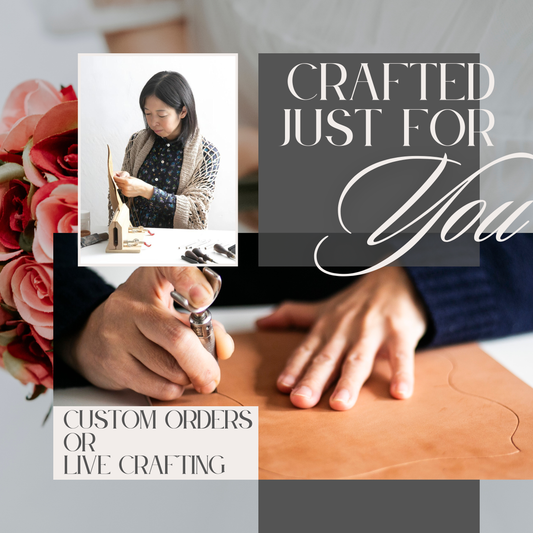 オーダーメイド相談｜レザークラフト実演｜枚方