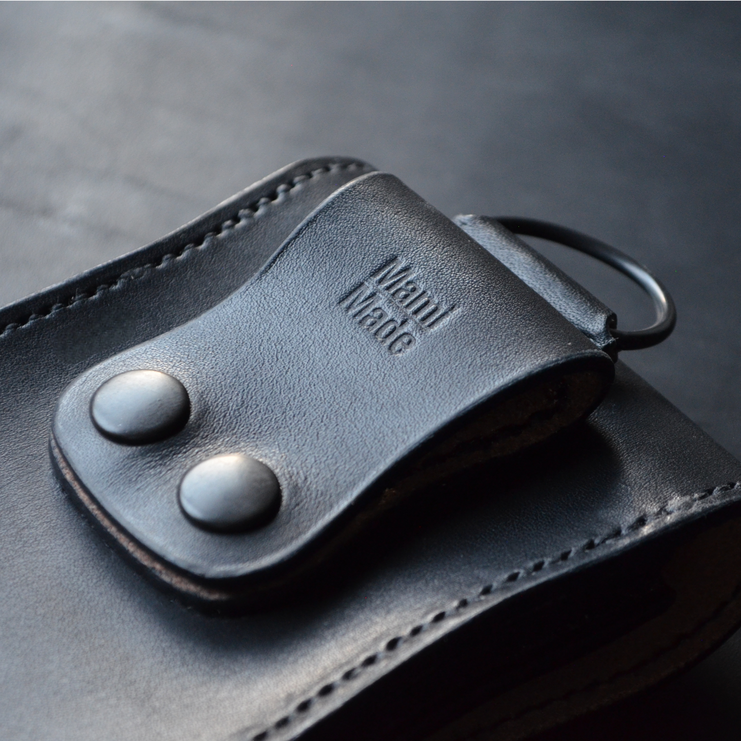 レザー スマホホルダー｜牛革｜MamiMade｜革製スマホケース｜S/M/L オーダーメイド対応