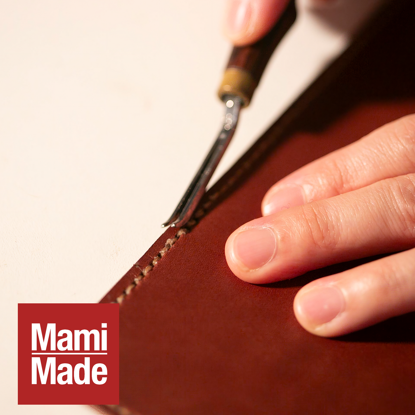 システム手帳 バイブルサイズ 革 牛革 ヌメ革 日本製【MamiMade】
