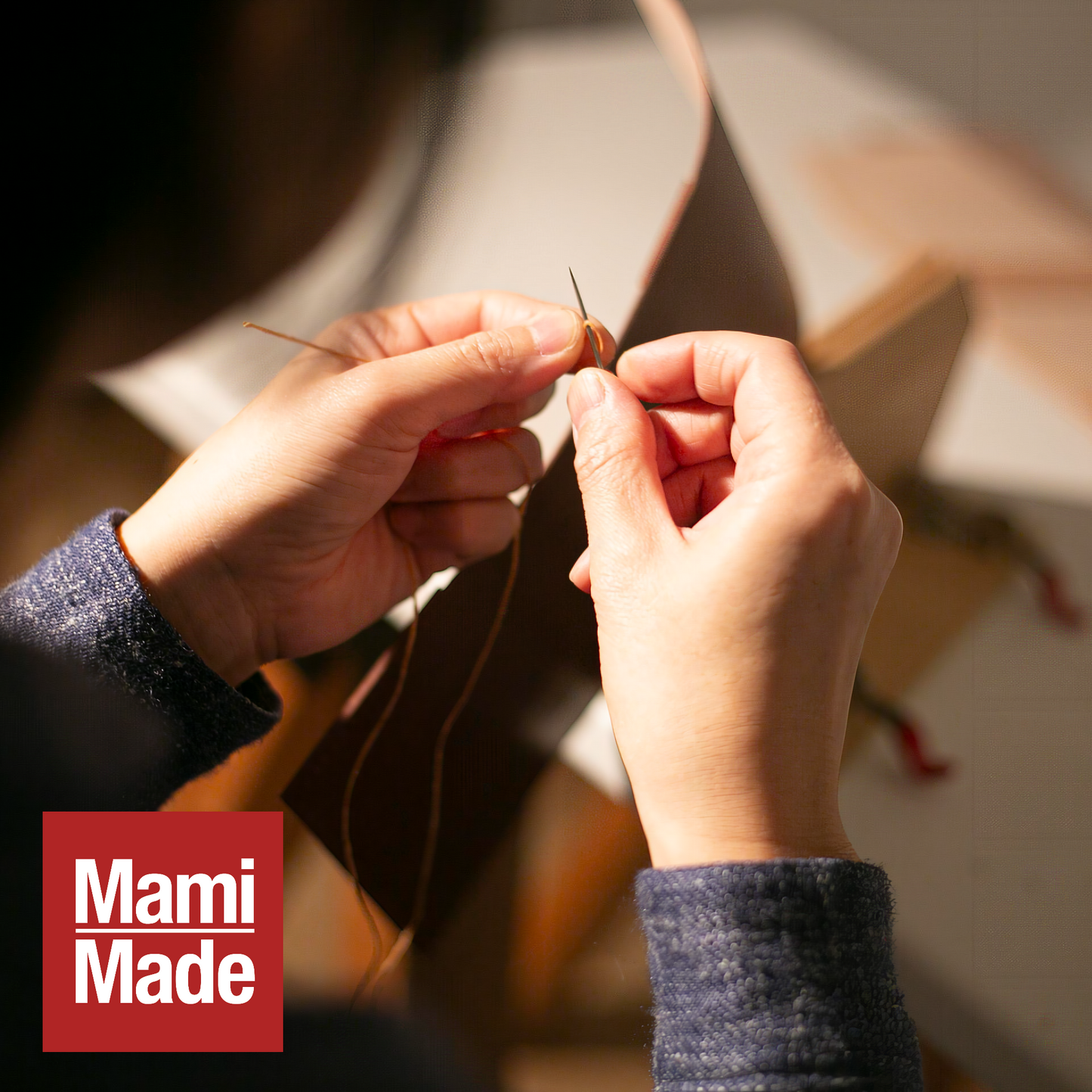 システム手帳 バイブルサイズ 革 牛革 ヌメ革 日本製【MamiMade】