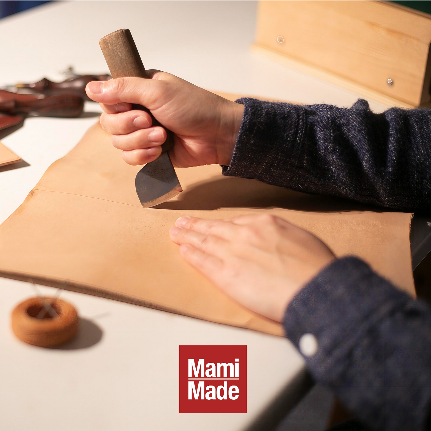 システム手帳 A5 革 牛革 ヌメ革 日本製【MamiMade】