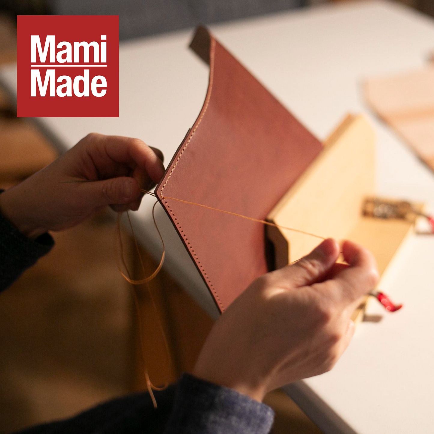 システム手帳 A5 革 牛革 ヌメ革 日本製【MamiMade】