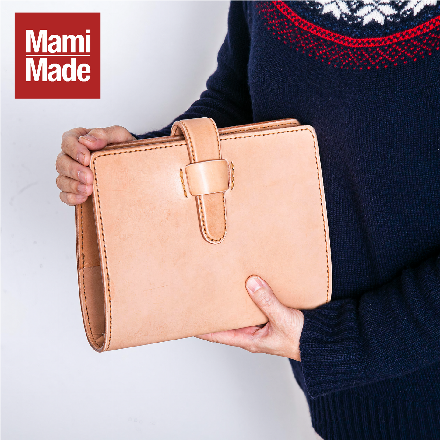 システム手帳 A5 革 牛革 ヌメ革 日本製【MamiMade】