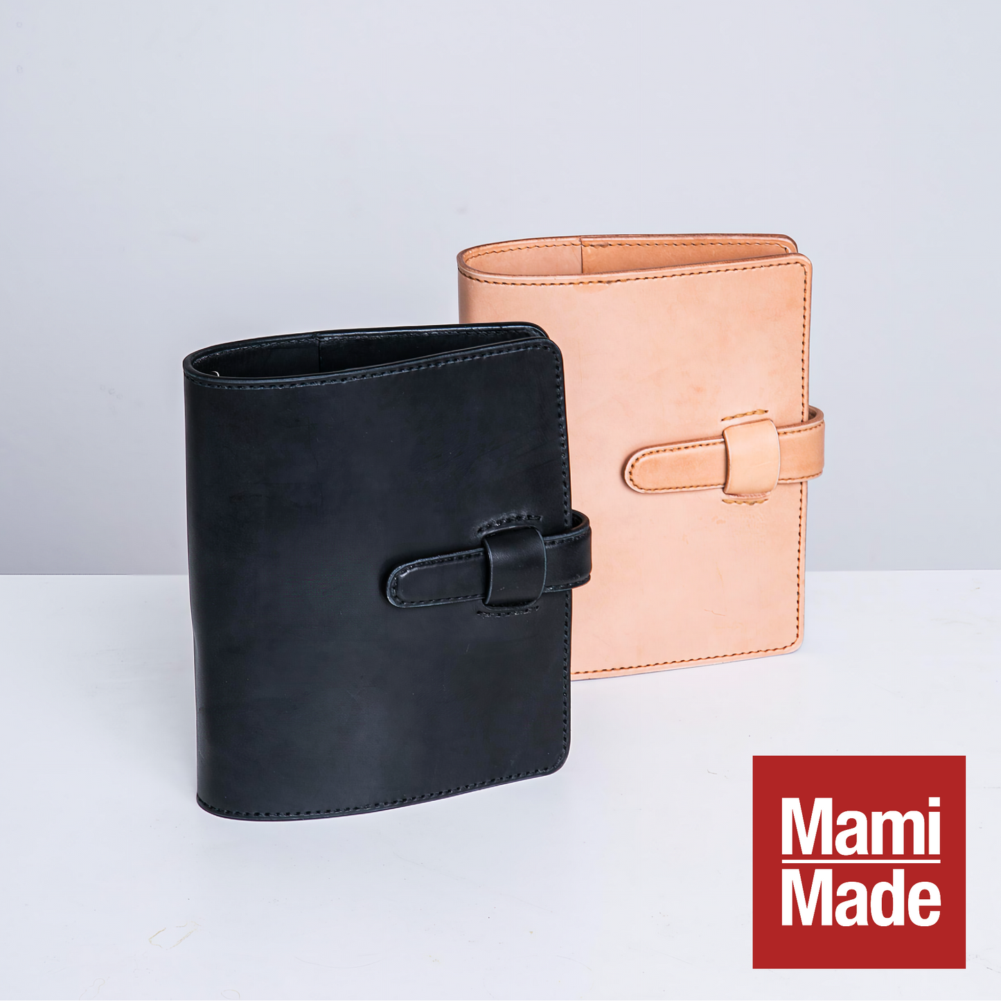 システム手帳 A5 革 牛革 ヌメ革 日本製【MamiMade】