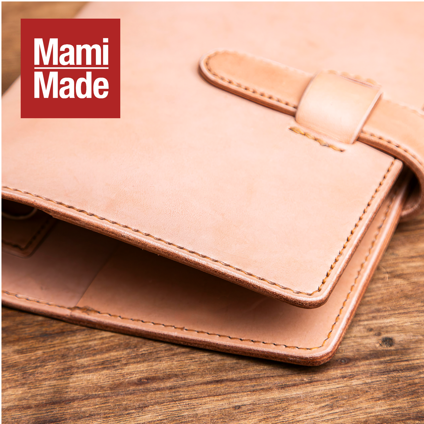 システム手帳 A5 革 牛革 ヌメ革 日本製【MamiMade】