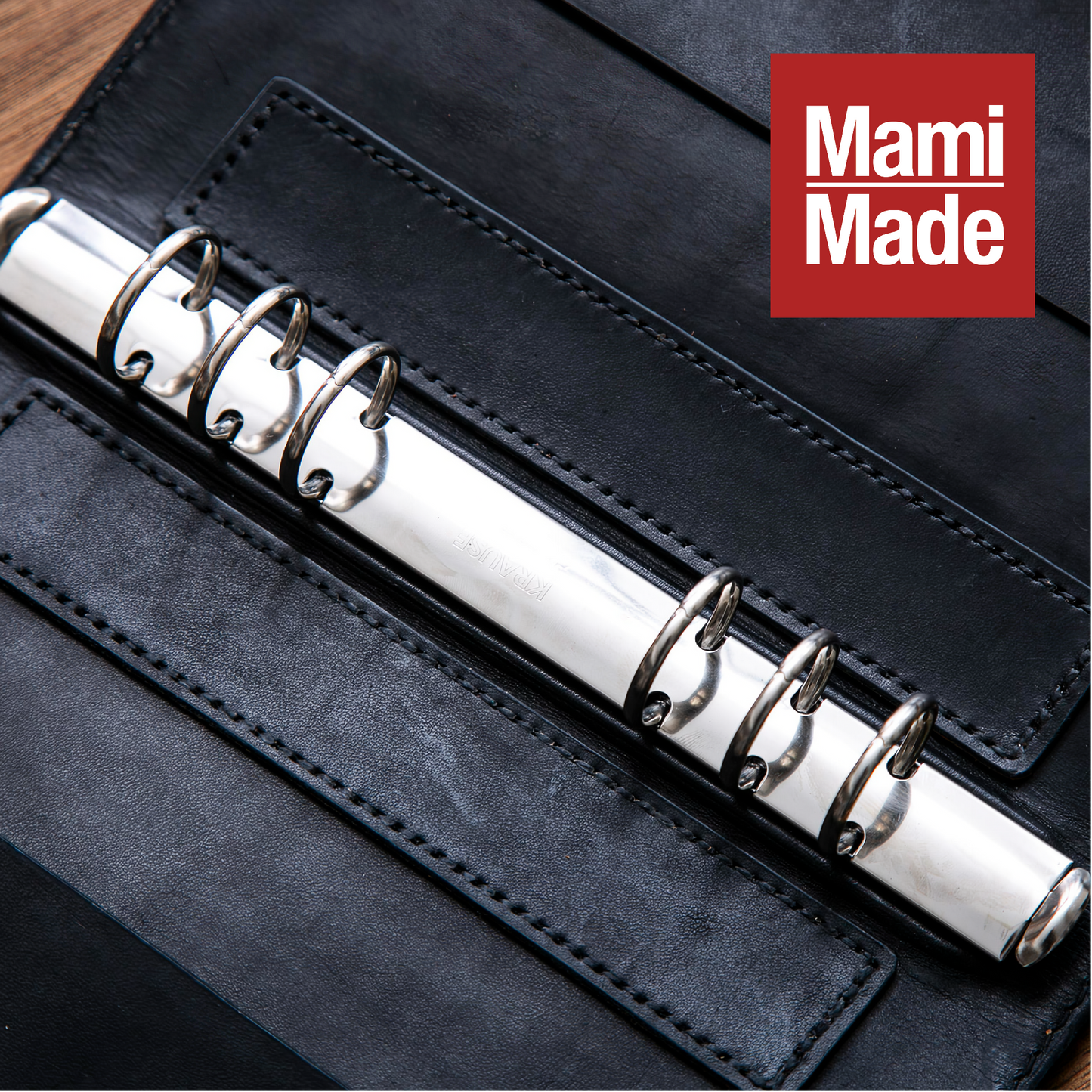 システム手帳 A5 革 牛革 ヌメ革 日本製【MamiMade】